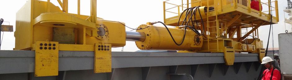 Hydraulic cylinders for Clamping Units, Skidding Systems, and Drilling Equipment